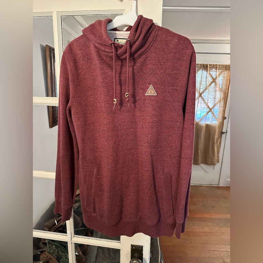 Dravus Maroon Hoodie sweatshirt